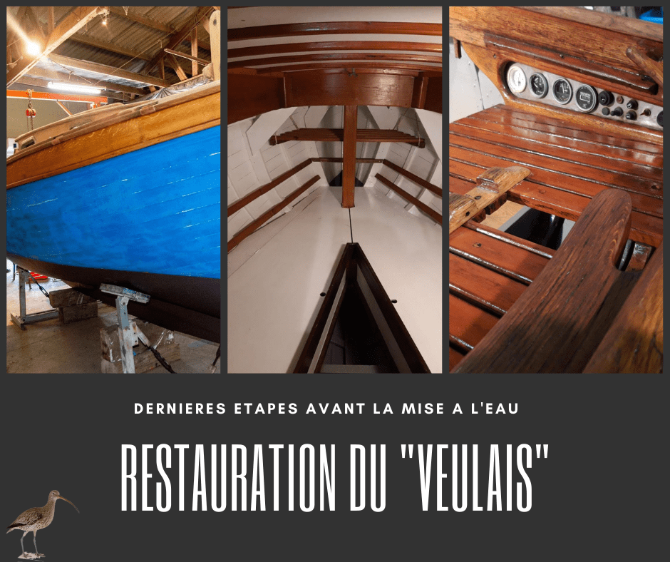 Fin de restauration voilier traditionnel