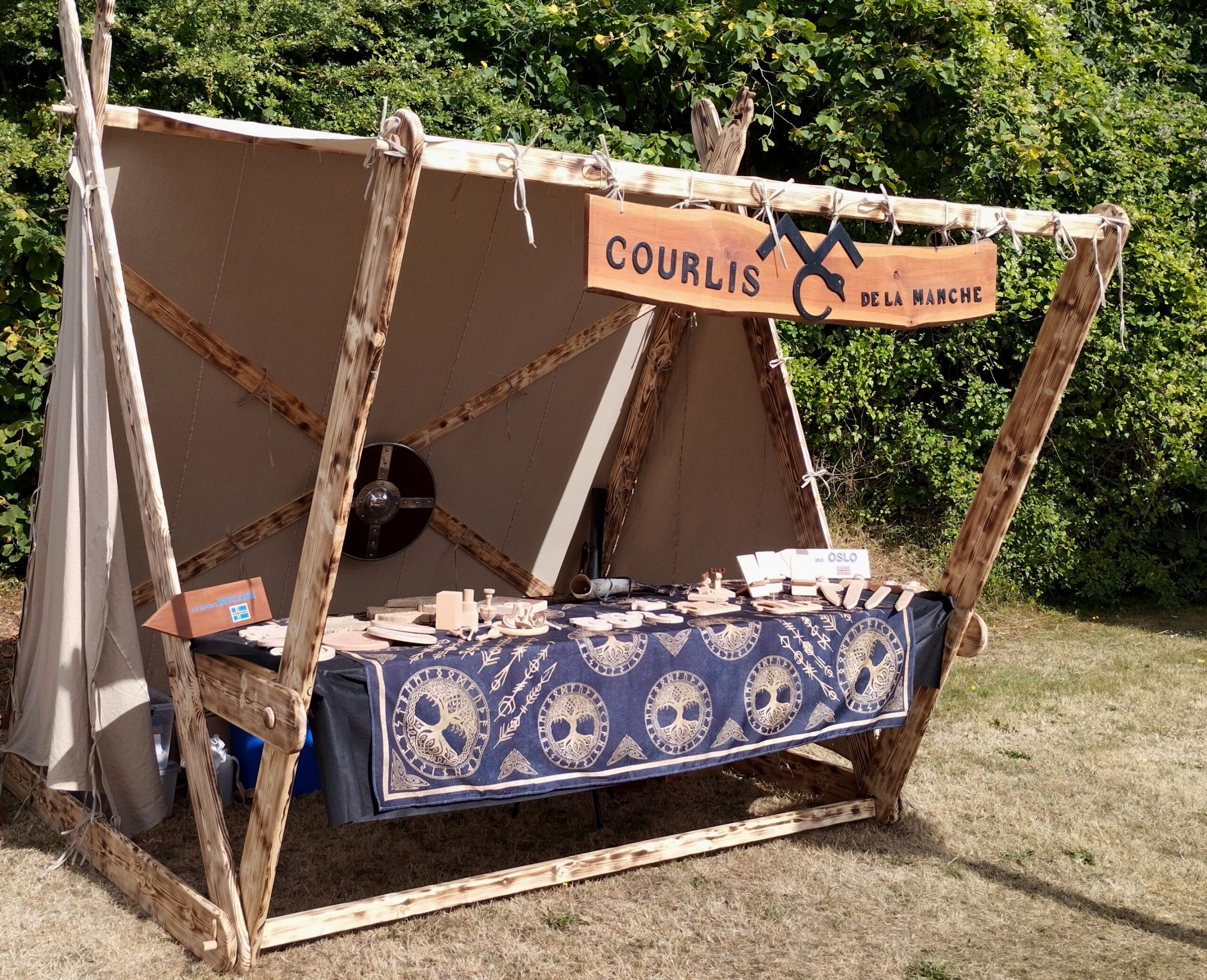 Tente échoppe viking